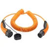 Kabel EV spiralny Type 2 LAPP 11kW 20A orange 5m
