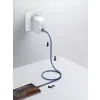 Kabel USB-A/micro-USB LDNIO z LED 1m szary LS461M