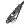 Kabel 3w1 USB-A > USB-C+Lightning+micro-USB 30cm