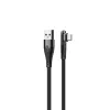 Kabel USB-A - USB-C LDNIO kątowy 90st 1m LS581C