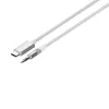 Kabel adapter DAC z USB-C na Jack 3,5mm 2m biały