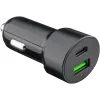 Ładowarka samochodowa USB USB-C PD QC 48W Goobay
