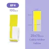 Etykiety seria B Niimbot 25x38+40 mm 100 szt żółty