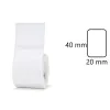 Etykiety seria B Niimbot 40x20 mm 320 szt. biały