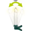 Świeczki choinkowe LED Goobay 1.5x10cm ZESTAW 10x