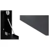 Obudowa RACK 19'' 2U 350x130mm BIAŁA pionowa