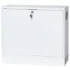 Obudowa RACK 19'' 2U 350x130mm BIAŁA pionowa