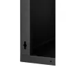 Szafa RACK 19'' 9U 600x450mm CZARNA Szklane drzwi