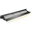 Patch panel FTP CAT 6A Ekranowany 24-porty Goobay