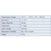 Sonda temperatury rur. węży K-type PeakTech TF-25