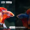 Projektor LCD WiFi6 1080p 700Ansi BT5 Yaber U12