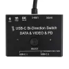 Sumator lub rozgałęźnik USB-C 2x1 1x2 SPC-BID01