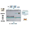 Stacja POLYTRON PCU 8122 8xS2/T2/C na 8x DVB-T CI