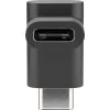 Adapter kątowy USB-C gniazdo-wtyk typu L Goobay