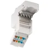 Złącze Keystone RJ45 CAT 6 UTP 250MHz Snap-In