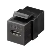 Złącze Keystone przedłużenie kabla USB-C czarne