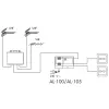 Zasilacz ALCAD AL-105 12V 100mA do wzmacniaczy 12V