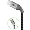 Kabel USB-C 2.0 480 Mb/s Goobay TEXTIL 1m