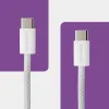 Kabel USB-C PD100/240W Spacetronik 2m biały