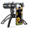 Monokular obiektyw telefonu Zoom 20-40x Zestaw 4w1