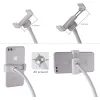 Okrągła lampa kosmetyczna LED 9 cm klips i uchwyt