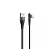Kabel USB-A - microUSB LDNIO kątowy 90st 1m LS581M