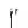 Kabel USB-A - microUSB LDNIO kątowy 90st 2m LS582M