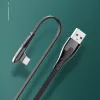 Kabel USB-A - USB-C LDNIO kątowy 90st 2m LS582C