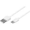 Kabel USB-C - Apple Lightning Plug Goobay Biały 2m