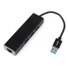 Multiport HUB USB na 3 USB + RJ45 SPU-M06 czarny