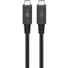 Kabel USB-C USB4 40Gbit/s 100W 20V 5A Goobay 1m