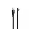 Kabel USB-A/Lightning LDNIO kątowy 90st 2m LS582L