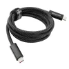 Kabel USB-C 4.0 40Gbit/s Gen3x2 Spacetronik 1.2m