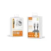 Kabel szybkiego ładowania z TPE 2x USB-C 65W PD 1M