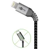 Kabel USB 2.0 - Apple Lightning Goobay TEXTIL 2m