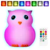 Duża Sowa Lampka Nocna RGB USB-C Pilot SP-LN01XL