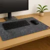 Mata filcowa z korkiem ciemnoszara 120x60cm SPB064