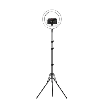 Okrągła lampa 10" z stelażem trójnożnym 2.1 m