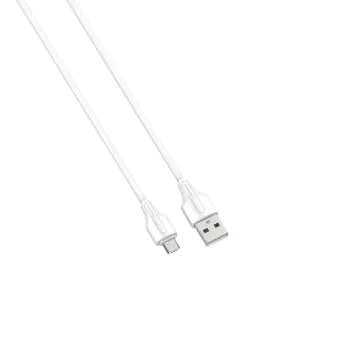 Kabel USB-A - micro-USB LDNIO 3m 2.1A biały LS543M