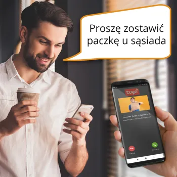 Dzwonek WiFi Spacetronik SL-DB13W bez bateri