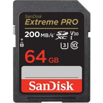 Karta pamięci SANDISK Extreme Pro SDXC 64GB V30