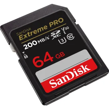 Karta pamięci SANDISK Extreme Pro SDXC 64GB V30