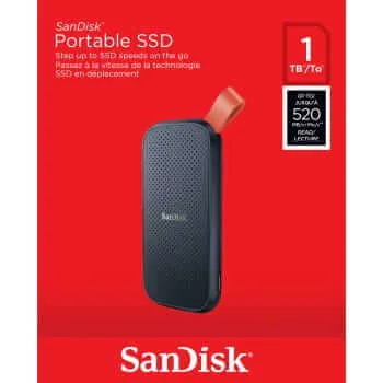 Dysk przenośny SanDisk Portable SSD 1TB 520 MB/s