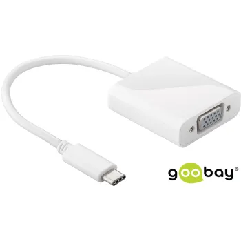 Adapter USB-C na gniazdo VGA Goobay