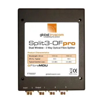 Splitter optyczny Invacom 1x3 Split3-OF
