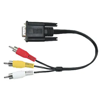 kabel SPM-D3RCA D-SUB / 3RCA 2m