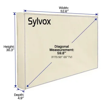 Pokrowiec na telewizor Sylvox 50-55