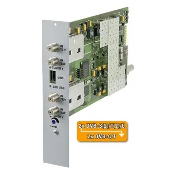 Moduł POLYTRON SPM-UTCT. 2 x DVB-S2/T2/C
