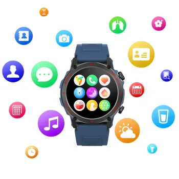 Smartwatch Kumi Gear GT3 FIT 2025 Niebieski