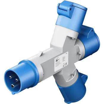 Adapter rozdzielacz CEE na 3 CEE 16A typu Y
